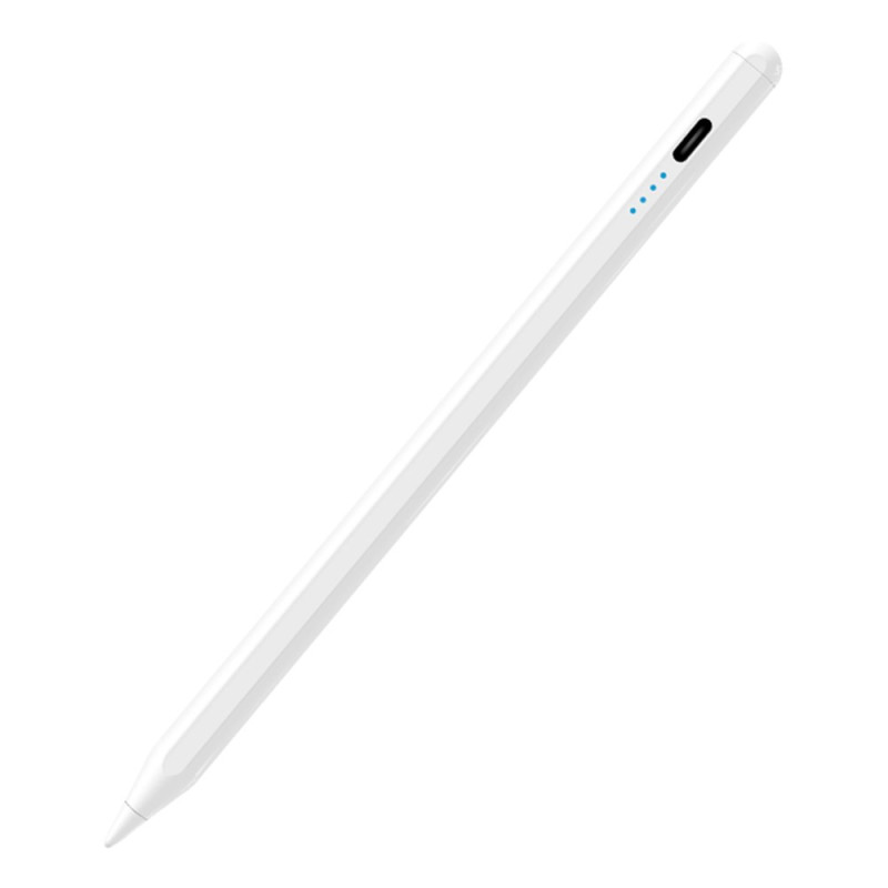 Stylet Capacitif Universel avec indicateur de batterie à 4 LED pour Appareils iOS et Android
