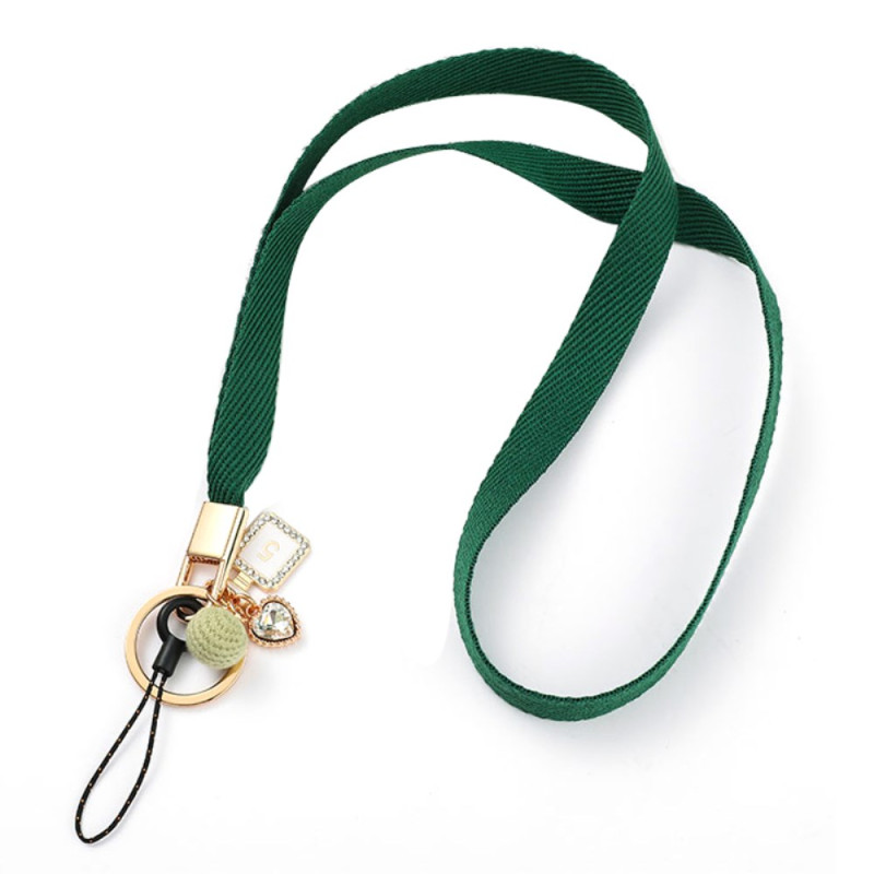 Lanière Universelle pour Téléphone Portable avec Pendentif à Bille