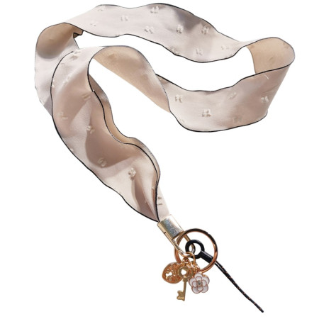 Lanière Style Foulard avec...