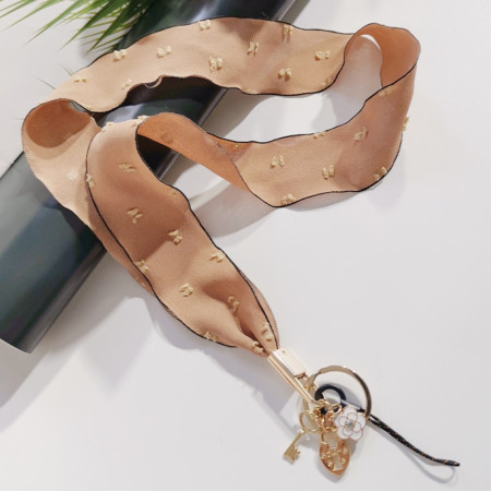 Lanière Style Foulard avec...