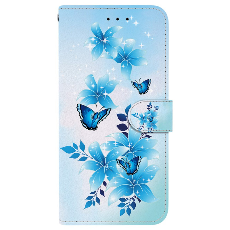 Housse Samsung Galaxy S25 Edge Décor Bleu