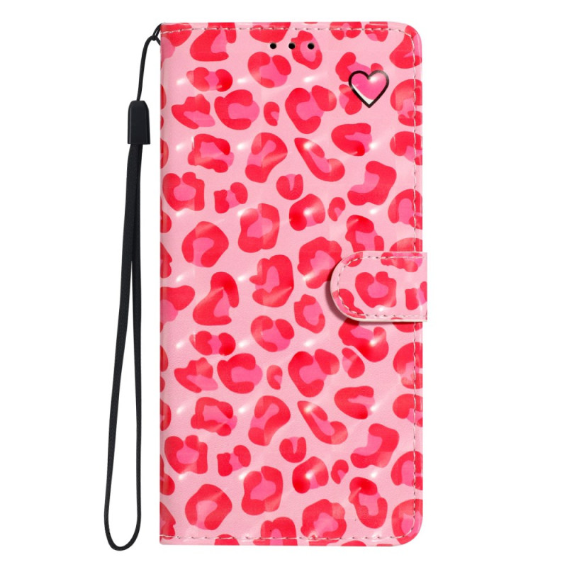 Housse Samsung Galaxy S25 Edge Motif Léopard Rose