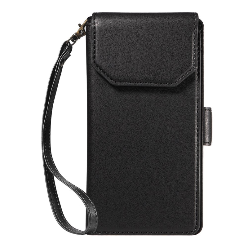 Housse Samsung Galaxy S25 Edge Porte-Cartes et Dragonne