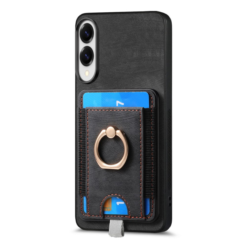 Coque Samsung Galaxy S25 Edge Magnétique avec Porte-cartes Détachable
