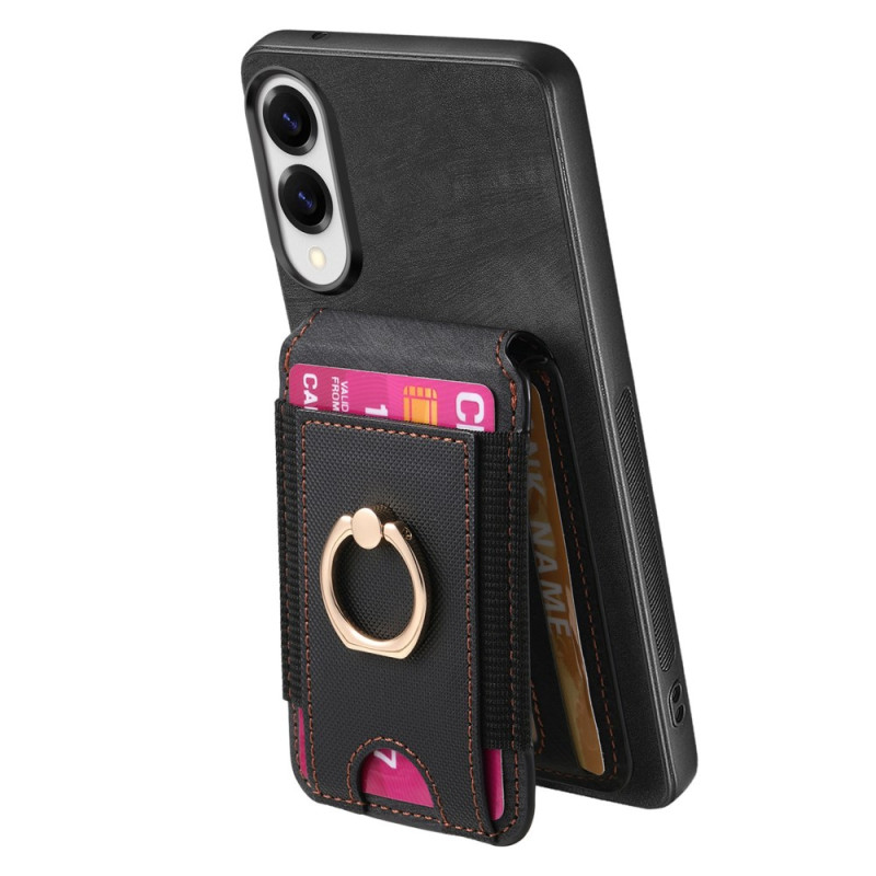 Coque Samsung Galaxy S25 Edge Porte-Cartes Détachable et Support