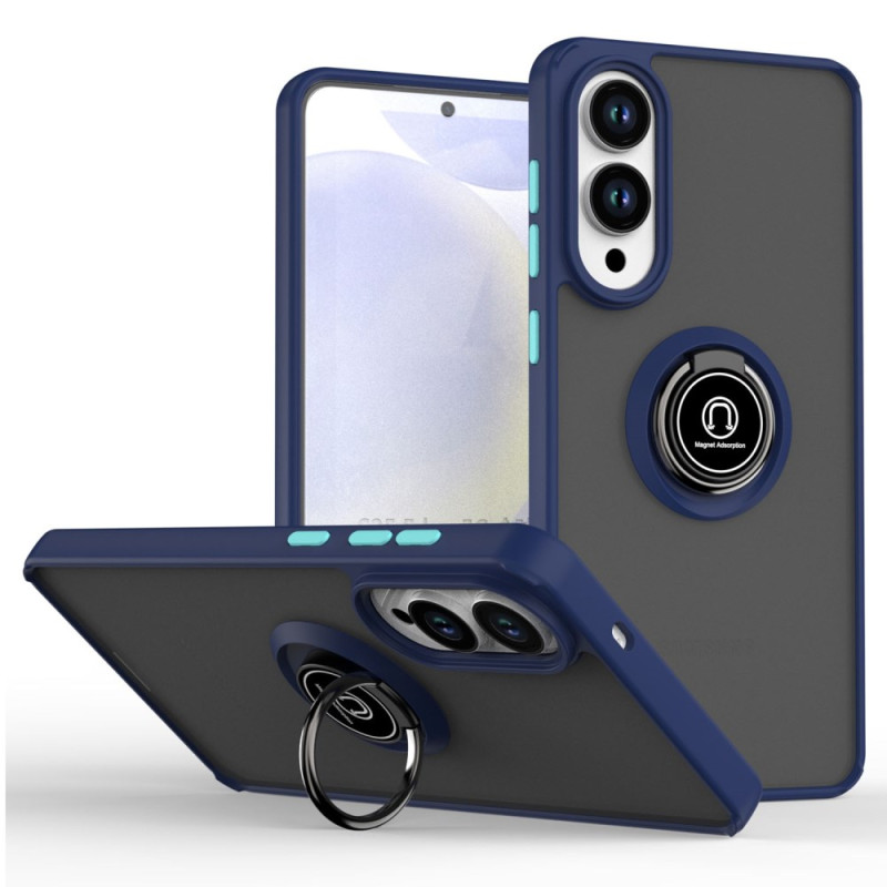 Coque Samsung Galaxy S25 Edge Anneau-Support Antichoc