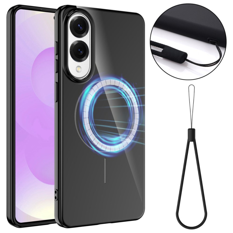Coque Samsung Galaxy S25 Edge Compatible MagSafe à Lanière