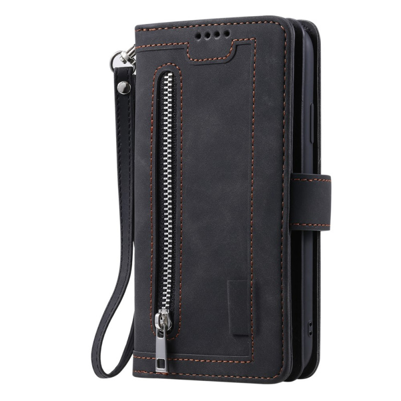 Housse Samsung Galaxy S25 Edge Portefeuille à Glissière
