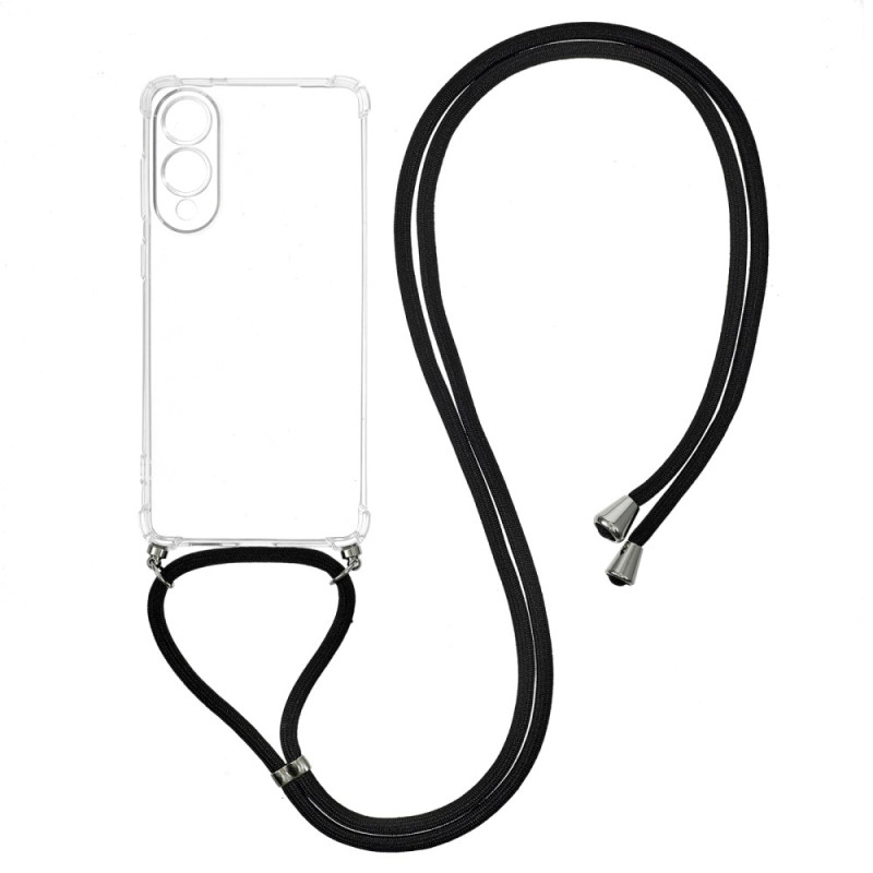 Coque à Cordon Samsung Galaxy S25 Edge Transparente