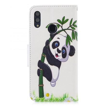 Housse Honor 10 Lite / Huawei P Smart 2019 Panda Sur Le Bambou