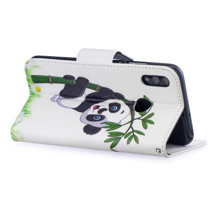 Housse Honor 10 Lite / Huawei P Smart 2019 Panda Sur Le Bambou Housse Honor 10 Lite / Huawei P Smart 2019 Panda Sur Le Bambou