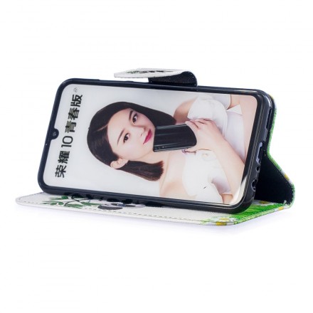 Housse Honor 10 Lite / Huawei P Smart 2019 Panda Sur Le Bambou Housse Honor 10 Lite / Huawei P Smart 2019 Panda Sur Le Bambou