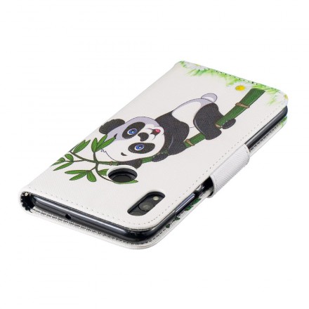 Housse Honor 10 Lite / Huawei P Smart 2019 Panda Sur Le Bambou Housse Honor 10 Lite / Huawei P Smart 2019 Panda Sur Le Bambou