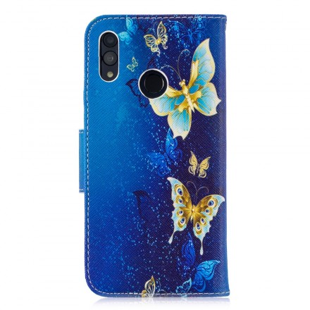 Housse Honor 10 Lite / Huawei P Smart 2019 Papillons Dans La Nuit