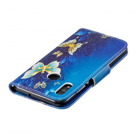 Housse Honor 10 Lite / Huawei P Smart 2019 Papillons Dans La Nuit Housse Honor 10 Lite / Huawei P Smart 2019 Papillons Dans La Nuit