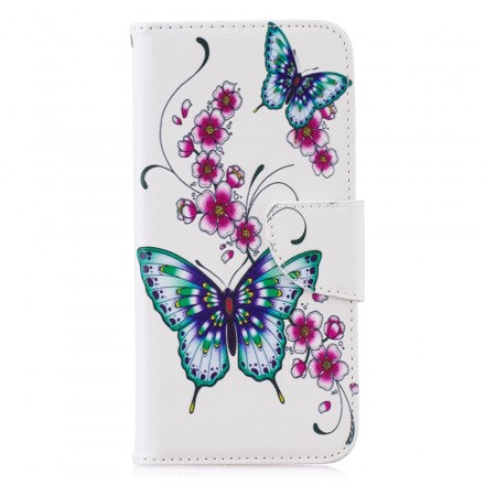 Housse Honor 10 Lite / Huawei P Smart 2019 Merveilleux Papillons Housse Honor 10 Lite / Huawei P Smart 2019 Merveilleux Papillons