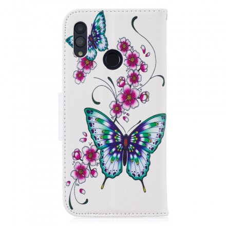 Housse Honor 10 Lite / Huawei P Smart 2019 Merveilleux Papillons Housse Honor 10 Lite / Huawei P Smart 2019 Merveilleux Papillons
