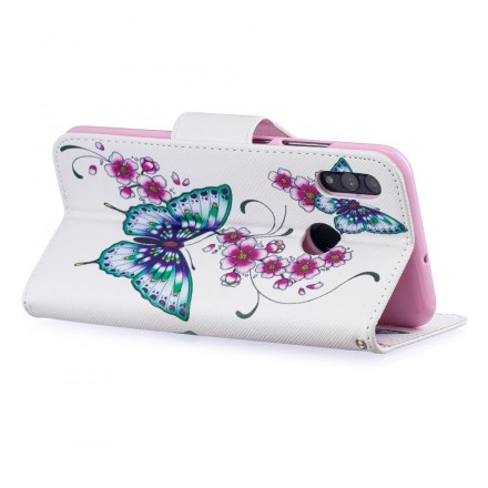 Housse Honor 10 Lite / Huawei P Smart 2019 Merveilleux Papillons Housse Honor 10 Lite / Huawei P Smart 2019 Merveilleux Papillons