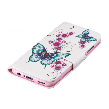 Housse Honor 10 Lite / Huawei P Smart 2019 Merveilleux Papillons Housse Honor 10 Lite / Huawei P Smart 2019 Merveilleux Papillons