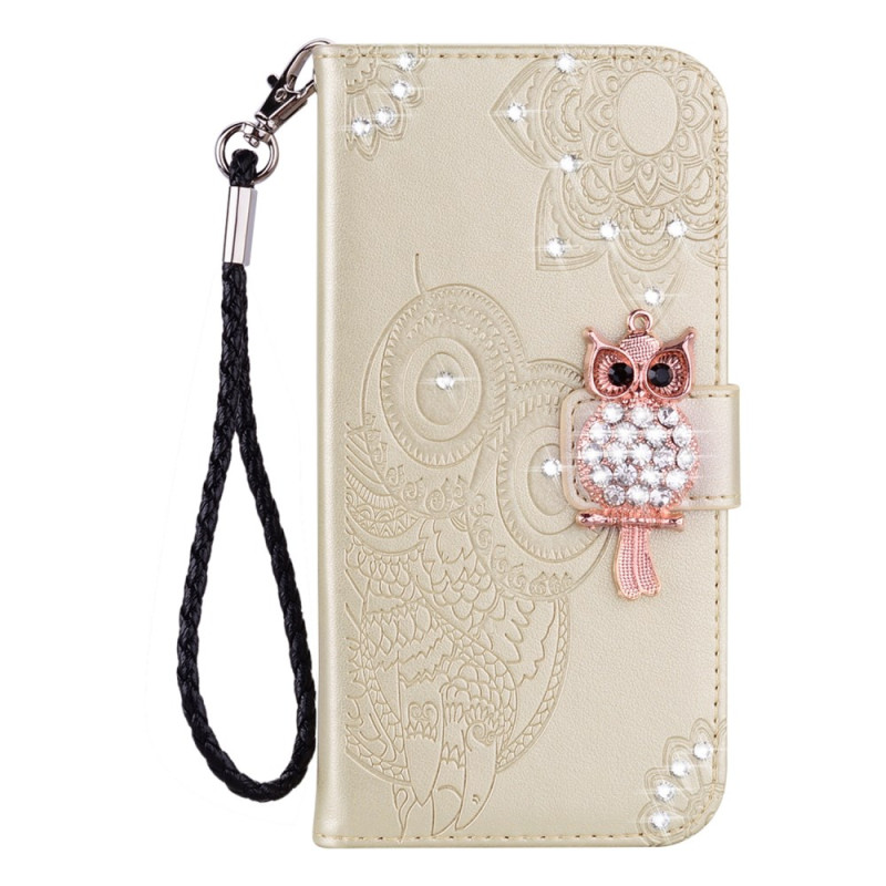 Housse Samsung Galaxy S25 Edge Hibou et Breloque