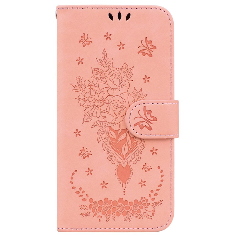 Housse Samsung Galaxy S25 Edge Effet Daim Roses