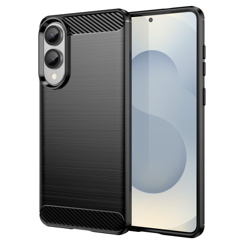 Coque Samsung Galaxy S25 Edge Fibre Carbone Brossée