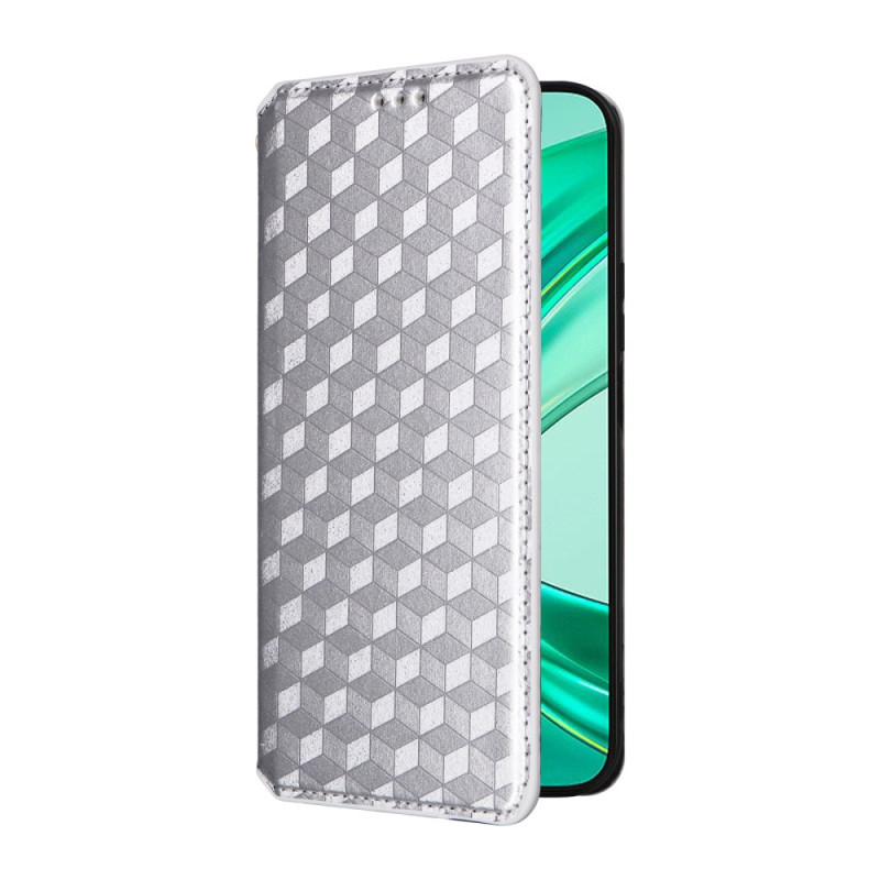 Flip Cover Honor X8c Cubes 3D