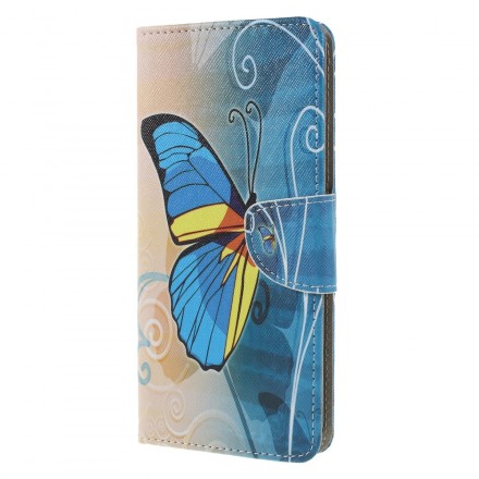 Housse Samsung Galaxy J6 Plus Papillons et Fleurs Housse Samsung Galaxy J6 Plus Papillons et Fleurs