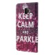 Housse Samsung Galaxy J6 Plus Keep Calm and Sparkle