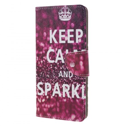 Housse Samsung Galaxy J6 Plus Keep Calm and Sparkle Housse Samsung Galaxy J6 Plus Keep Calm and Sparkle