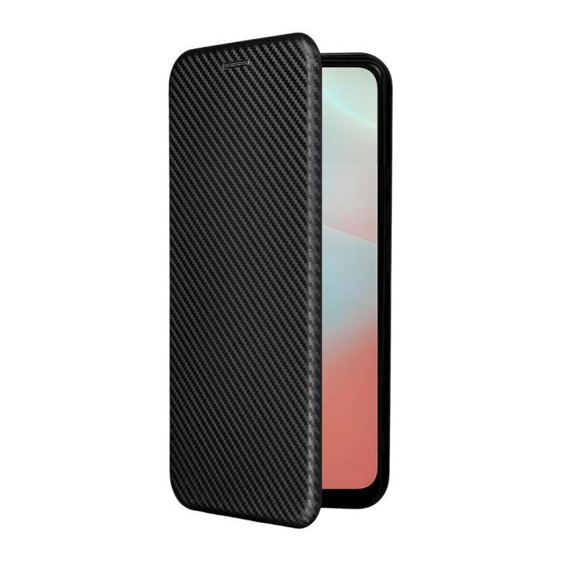 Flip Cover Samsung Galaxy M16 5G Fibre Carbone