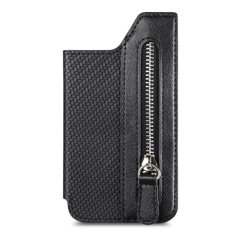 Portefeuille Multifonctionnel Texture Fibre Carbone