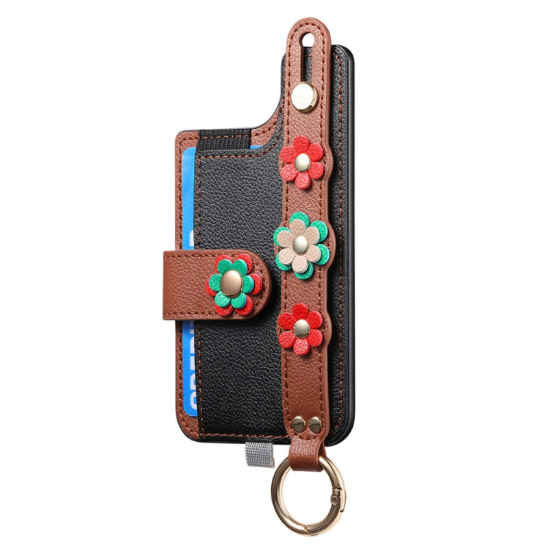 Porte-cartes et Support Design Fleurettes