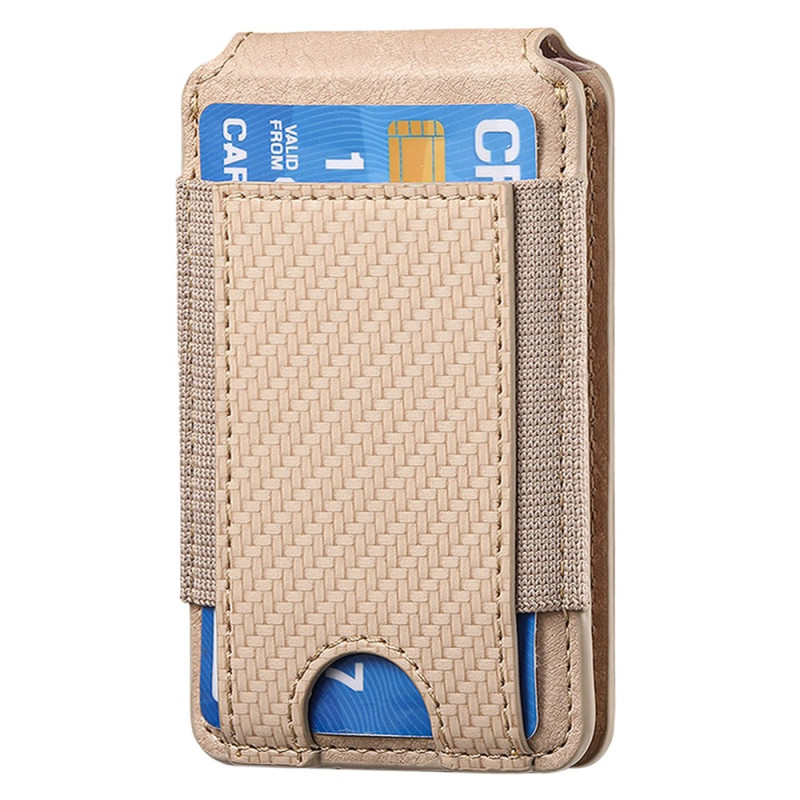 Porte-Cartes Adhésif avec Support pour Téléphone Design Élastique