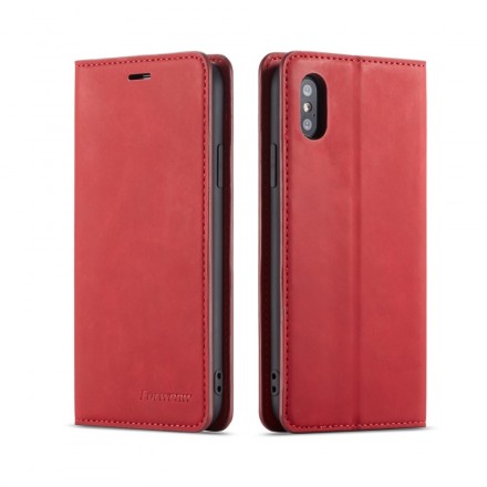 Housse iPhone XS Effet Cuir FORWENW Housse iPhone XS Effet Cuir FORWENW