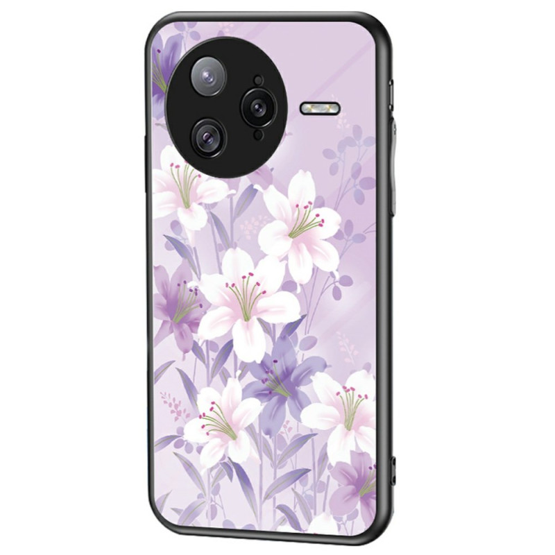 Coque Poco F7 Ultra Verre Trempé Fleurs