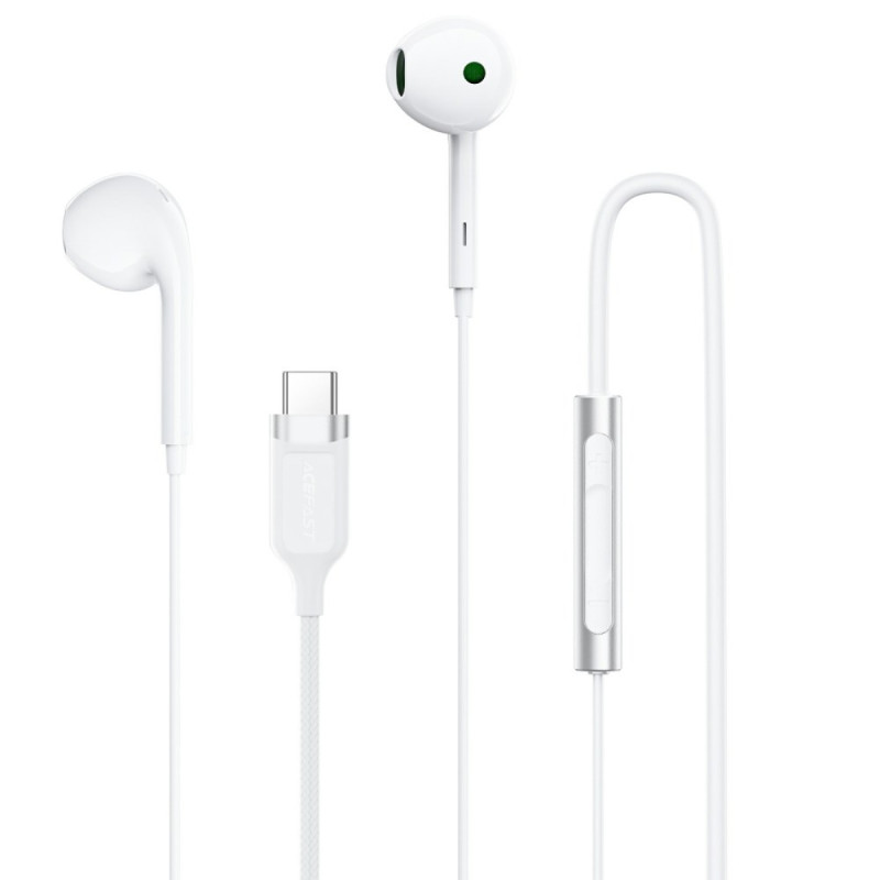 Écouteurs Filaires Semi Intra-Auriculaires USB-C ACEFAST