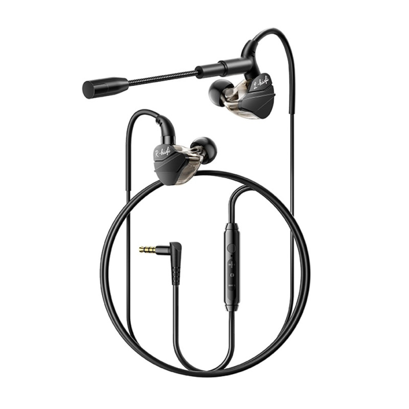Écouteurs de Jeu avec Microphone et Commandes Intégrées ESSAGER