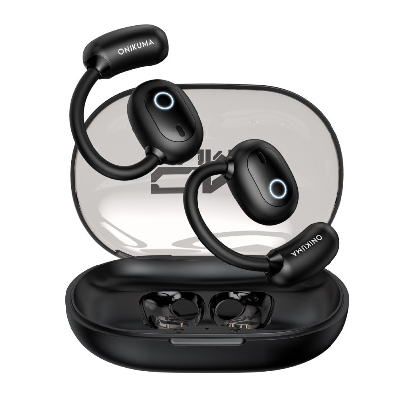 Écouteurs Sans Fil avec Crochets d'Oreille Compatibles Bluetooth ONIKUMA