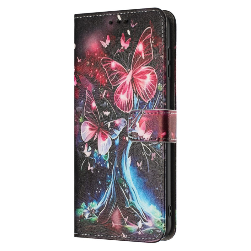 Housse Poco X7 Pro 5G Folie Papillons