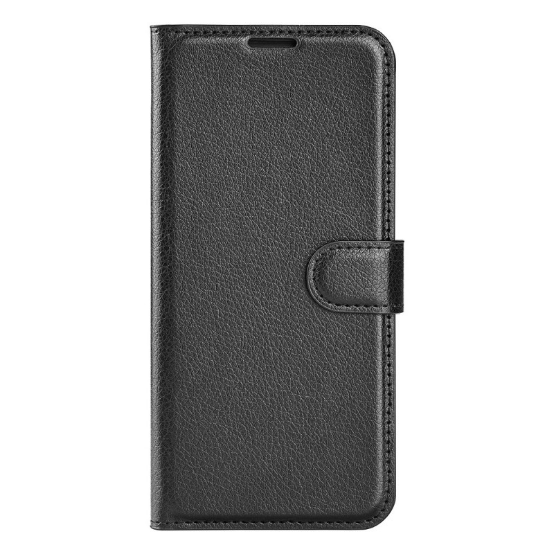 Housse Nothing Phone (3a) Simili Cuir Litchi Classique