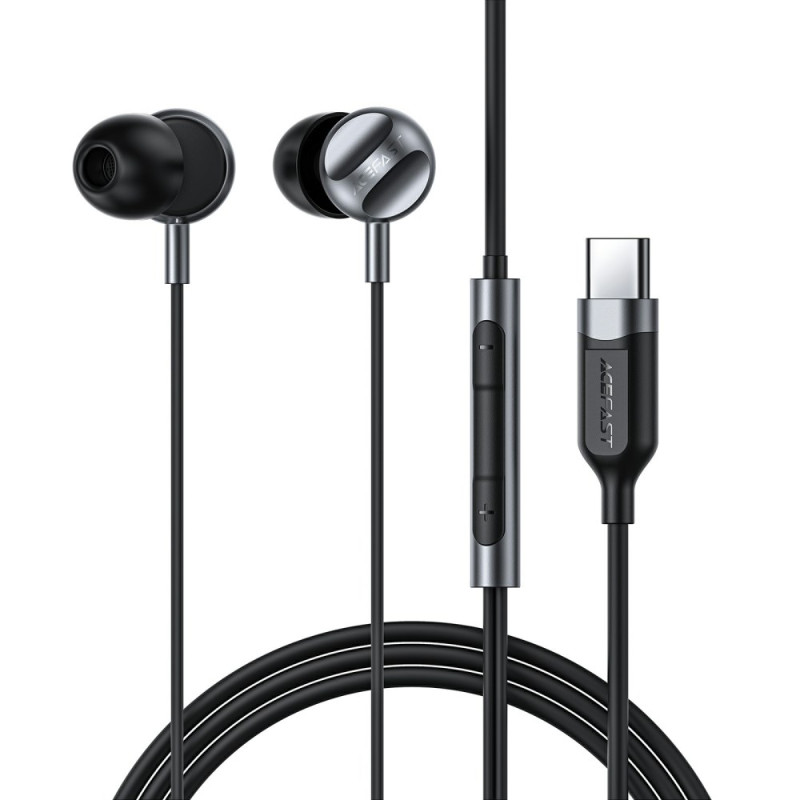 Écouteurs Filaires USB-C avec Microphone pour Téléphones et Tablettes L6 ACEFAST