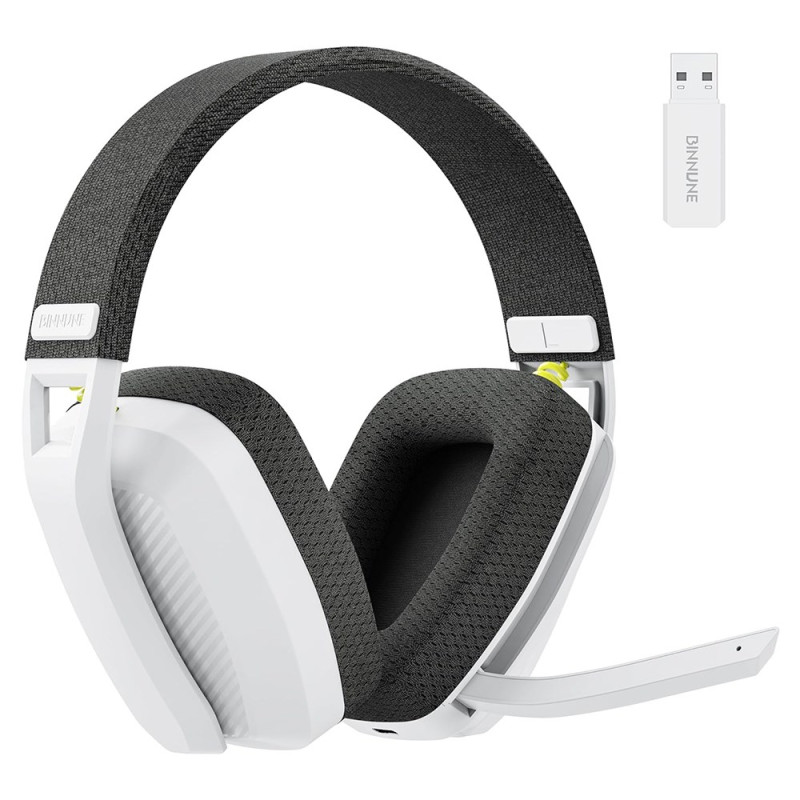 Casque de Jeu sans Fil BINNUNE