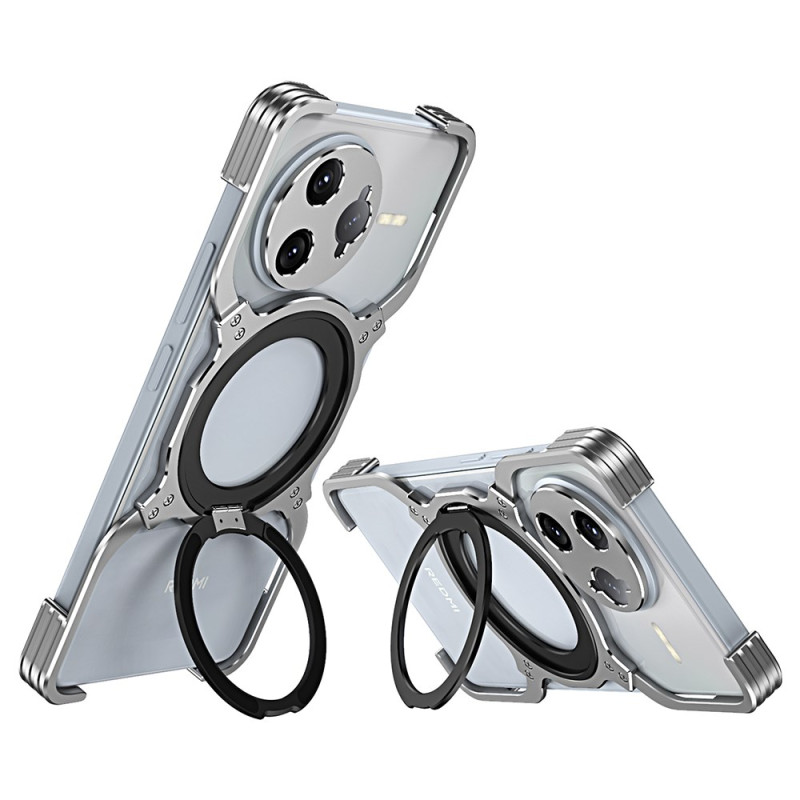 Coque Poco F7 Ultra 5G Support et Pare-chocs Métallique