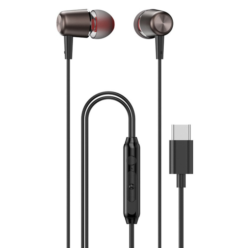 Écouteurs Filaires Intra-Auriculaires Type-C avec son HiFi DUDAO