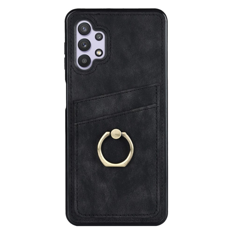 Coque Samsung Galaxy A32 5G / M32 5G Effet Daim Porte-Cartes