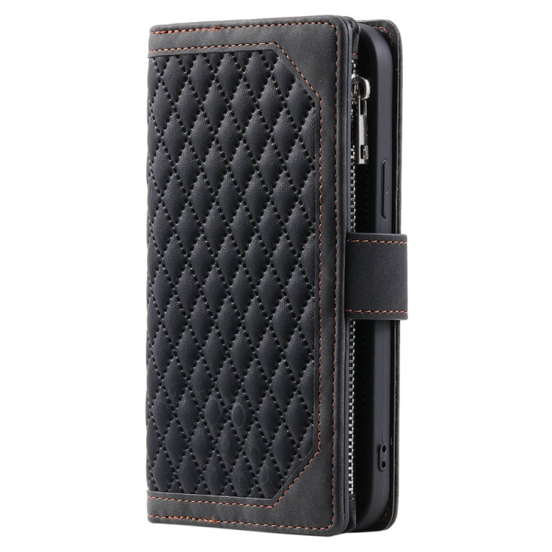 Housse Samsung Galaxy A32 5G / M32 5G Portefeuille avec Fermeture Éclair