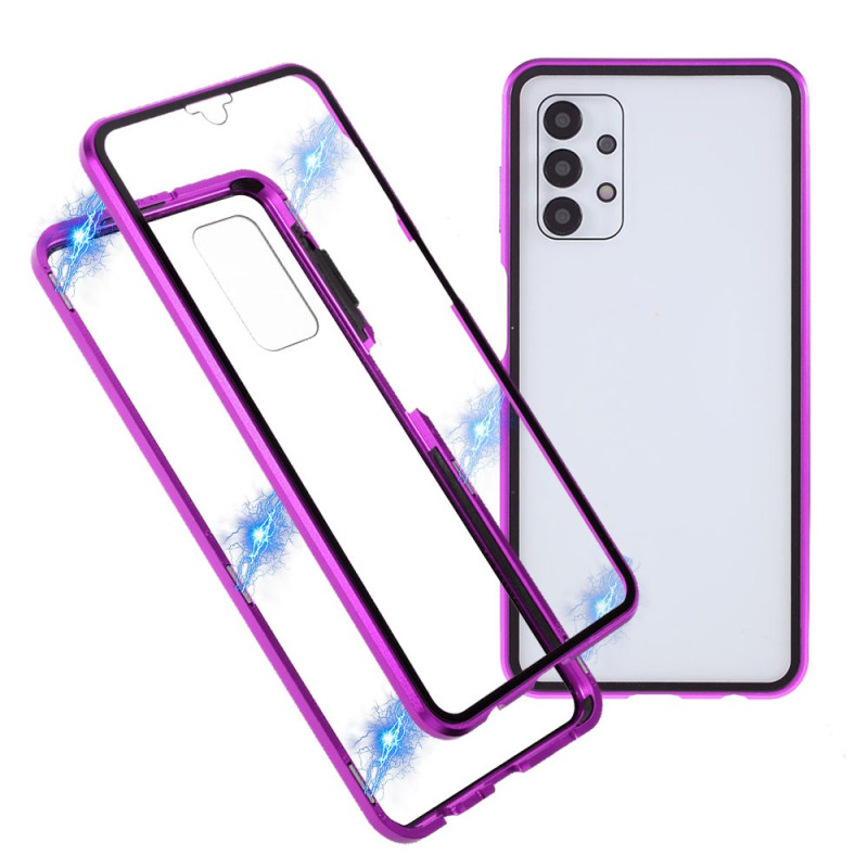 Coque Samsung Galaxy A32 5G / M32 5G Magnétique avec Verre Trempé