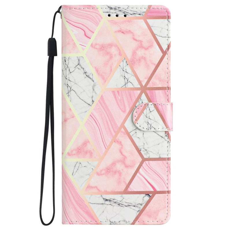 Housse Moto G45 5G / G34 5G Marbre Rose
