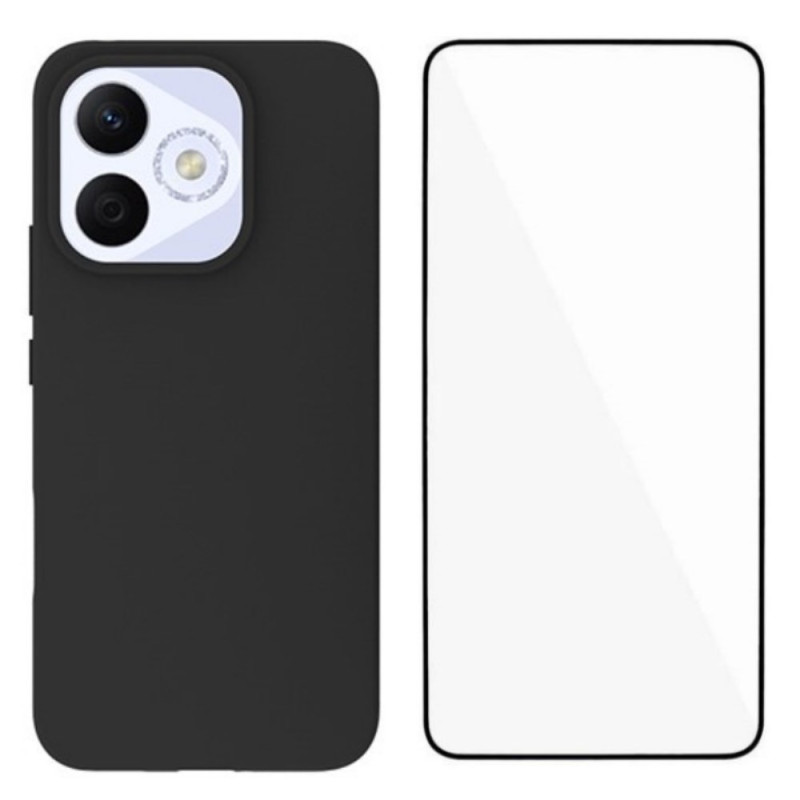 Coque Honor 400 Lite Silicone avec Protection Écran WANLONFENG